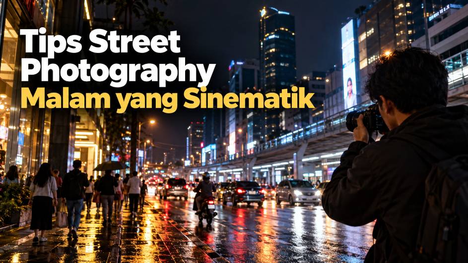 Tips Street Photography Malam yang Sinematik